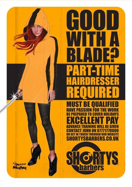 shortys job advert